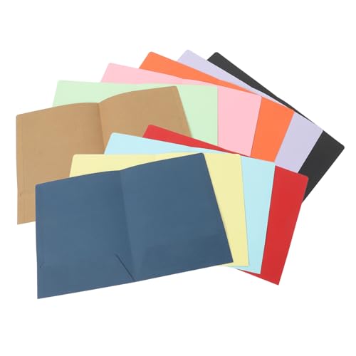 HOMSFOU 10 Stück Aktenordner aktenorganizer bürobedarf bürozubehör Vertragsmappe Doppelte Taschenmappe büromaterial Dateiordner-Organizer Notizbuch mit Ordner Trennwände mit Taschen Papier HOMSFOU 10 Stück Aktenordner aktenorganizer bürobedarf bürozubehör Vertragsmappe Doppelte Taschenmappe büromaterial Dateiordner-Organizer Notizbuch mit Ordner Trennwände mit Taschen Papier von HOMSFOU