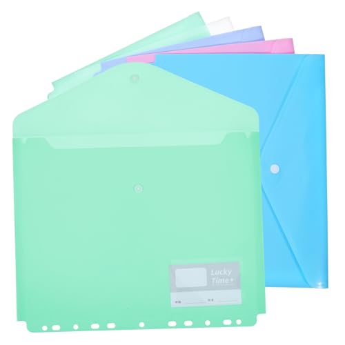 HOMSFOU 10 Stück Aktenumschläge Aus Kunststoff: Wasserdichte Dokumententaschen Im A4-format Für Büro, Schule Und Reisen. Stilvoller Organizer Für Papiere Und Schreibwaren HOMSFOU 10 Stück Aktenumschläge Aus Kunststoff: Wasserdichte Dokumententaschen Im A4-format Für Büro, Schule Und Reisen. Stilvoller Organizer Für Papiere Und Schreibwaren von HOMSFOU