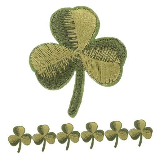 HOMSFOU 10 Stück Aufnäher mit grüner Blattstickerei Patch st. sticken Kleidung klein Blumen- irischer Stoffaufnäher Aufnäher zum Aufnähen von Ornamenten Rayon Green HOMSFOU 10 Stück Aufnäher mit grüner Blattstickerei Patch st. sticken Kleidung klein Blumen- irischer Stoffaufnäher Aufnäher zum Aufnähen von Ornamenten Rayon Green von HOMSFOU