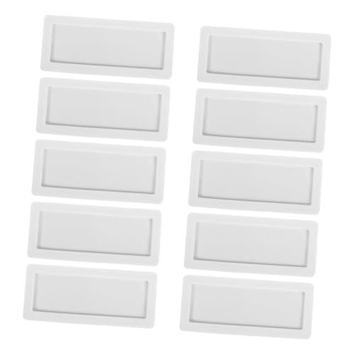 HOMSFOU 10 Stück Büro Aktenetiketten Ordner Und Bücherregal Etiketten Magnetetiketten Für Stahlregale Ordneretiketten Etikettenmagnete Abnehmbare Aktenordner Etiketten Magnetische von HOMSFOU