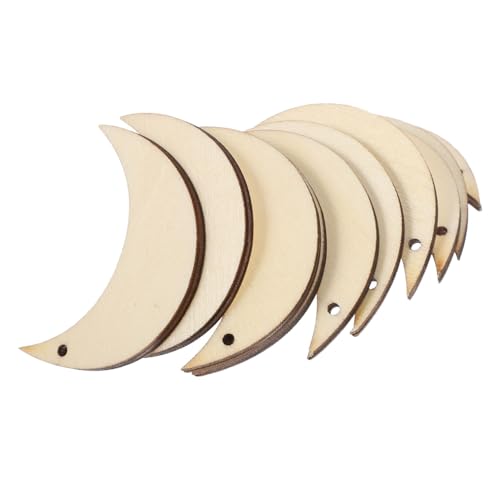 HOMSFOU 10 Stück DIY Handgemachtes Sandtisch Modellbau Material Mondform Dünnes Holz für Diorama Landschaftsarchitektur HOMSFOU 10 Stück DIY Handgemachtes Sandtisch Modellbau Material Mondform Dünnes Holz für Diorama Landschaftsarchitektur von HOMSFOU