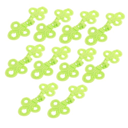 HOMSFOU 10 Stück Drei Toggle Verschluss für Cheongsam Traditionelles Design für Frühling und Sommer Stilvolles Accessoire für Damenbekleidung von HOMSFOU