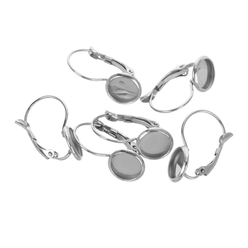 HOMSFOU 10 Stück Edelstahl Ohrhaken mit Anhänger Tablett Schmuck DIY Ohrringhaken zum Selbermachen Vielseitige Ohrhaken für Ohrschmuck Antike zum Basteln Hautfreundlich HOMSFOU 10 Stück Edelstahl Ohrhaken mit Anhänger Tablett Schmuck DIY Ohrringhaken zum Selbermachen Vielseitige Ohrhaken für Ohrschmuck Antike zum Basteln Hautfreundlich von HOMSFOU