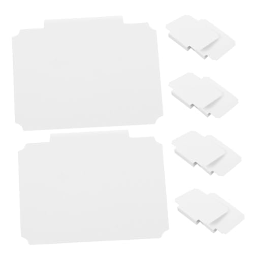 HOMSFOU 10 Stück Etikettenhalter Clip behälter Aufbewahrungskorb Korb-Etikett Schranketikett Korbetiketten weiß Körbe Beschriftungen abnehmbar Etiketten für Aufbewahrungskörbe PVC HOMSFOU 10 Stück Etikettenhalter Clip behälter Aufbewahrungskorb Korb-Etikett Schranketikett Korbetiketten weiß Körbe Beschriftungen abnehmbar Etiketten für Aufbewahrungskörbe PVC von HOMSFOU