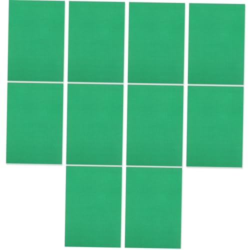 HOMSFOU 10 Stück Farbiger Karton, Dunkelgrün, Karton, Druckpapier, Bedrucktes Kartonpapier Für Sammelalbum, Schule, Büro, Druck, Diy-handwerk HOMSFOU 10 Stück Farbiger Karton, Dunkelgrün, Karton, Druckpapier, Bedrucktes Kartonpapier Für Sammelalbum, Schule, Büro, Druck, Diy-handwerk von HOMSFOU