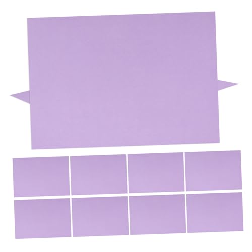 HOMSFOU 10 Stück Farbiger Karton Im A4-format, Farbiges Papier Für Die Kartenherstellung, Sammelalbum Und Bastelarbeiten von HOMSFOU