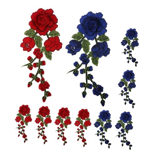 HOMSFOU 10 Stück Gestickter Spitzenaufnäher gestickte Blumenapplikation gestickte Flicken aufbügeln Nähzentörungen gestickter Aufnäher Blumenapplikationen Stickerei Applikation Polyester HOMSFOU 10 Stück Gestickter Spitzenaufnäher gestickte Blumenapplikation gestickte Flicken aufbügeln Nähzentörungen gestickter Aufnäher Blumenapplikationen Stickerei Applikation Polyester von HOMSFOU
