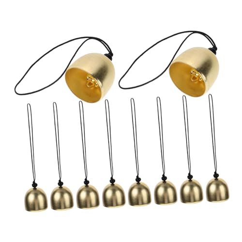 HOMSFOU 10 Stück Glockenanhänger Ornament Zubehör Balkon Hängeglocken Farbe Für Den Außenbereich Klein Klingelnd Klingelnd Weihnachtsglocken Charms Rustikal Handgefertigt HOMSFOU 10 Stück Glockenanhänger Ornament Zubehör Balkon Hängeglocken Farbe Für Den Außenbereich Klein Klingelnd Klingelnd Weihnachtsglocken Charms Rustikal Handgefertigt von HOMSFOU