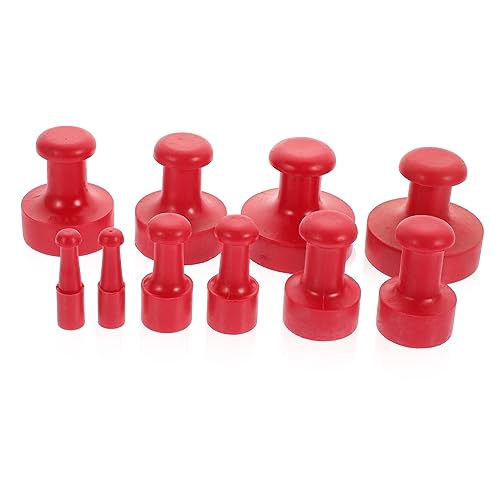 HOMSFOU 10 Stück Handgemachte Gummistempel Materialien Teiliges für Diy Stempelherstellung Geeignet für Bastelprojekte und Kreative Aktivitäten mit Familie und Freunden von HOMSFOU