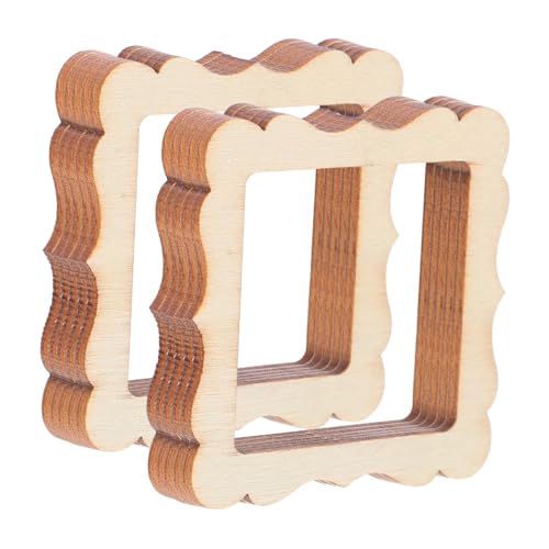 HOMSFOU 10 Stück Holz Fotorahmen Zubehör Foto Ornamente Holz Bilderrahmen Zum Basteln Holzrahmen Ornamente Zum Basteln Bastelrahmen Rahmen Ausschnitte Dekorieren DIY Fotorahmen Aus HOMSFOU 10 Stück Holz Fotorahmen Zubehör Foto Ornamente Holz Bilderrahmen Zum Basteln Holzrahmen Ornamente Zum Basteln Bastelrahmen Rahmen Ausschnitte Dekorieren DIY Fotorahmen Aus von HOMSFOU