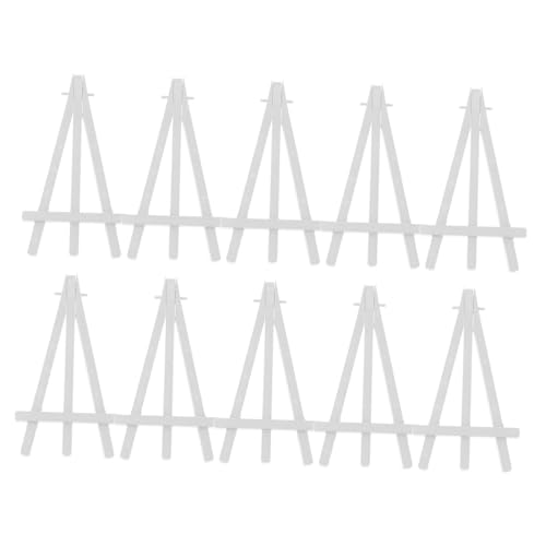 HOMSFOU 10 Stück Kinderstaffelei Staffeleien Zum Malen Für Erwachsene Kunst Staffelei Malstaffelei Aus Kunststoff Portable Display Rack Kleine Staffeleien Zum Ausstellen Plastik Weiß HOMSFOU 10 Stück Kinderstaffelei Staffeleien Zum Malen Für Erwachsene Kunst Staffelei Malstaffelei Aus Kunststoff Portable Display Rack Kleine Staffeleien Zum Ausstellen Plastik Weiß von HOMSFOU
