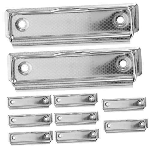 HOMSFOU 10 Stück Klemmbretter Aus Metallplatten Fürs Büro Kleine Notiz Klemmbretter Mit Aufbewahrung Dokumenten Klemmbrett Großpackung Blaue Bingo Klemmbrett Clips Schwarzes HOMSFOU 10 Stück Klemmbretter Aus Metallplatten Fürs Büro Kleine Notiz Klemmbretter Mit Aufbewahrung Dokumenten Klemmbrett Großpackung Blaue Bingo Klemmbrett Clips Schwarzes von HOMSFOU