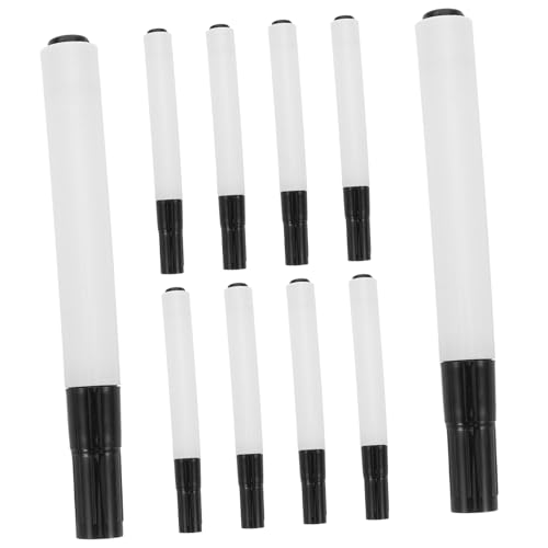 HOMSFOU 10 Stück Leere Hülle Des Tafelstifts Kugelschreiber Trocken Abwischbare Stifte Whiteboard-marker Schulbedarf Trockener Löschstift Plastik HOMSFOU 10 Stück Leere Hülle Des Tafelstifts Kugelschreiber Trocken Abwischbare Stifte Whiteboard-marker Schulbedarf Trockener Löschstift Plastik von HOMSFOU