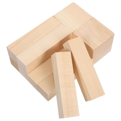 HOMSFOU 10 Stück Lindenholz Schnitzblöcke DIY Bastelblöcke Lindenholzblöcke Holzblöcke Zum Schnitzen Lindenholz Schnitzblöcke Holzschnitzblöcke Zum Basteln Schnitzen Von Holz Khaki HOMSFOU 10 Stück Lindenholz Schnitzblöcke DIY Bastelblöcke Lindenholzblöcke Holzblöcke Zum Schnitzen Lindenholz Schnitzblöcke Holzschnitzblöcke Zum Basteln Schnitzen Von Holz Khaki von HOMSFOU