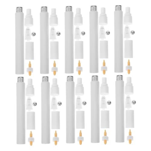 HOMSFOU 10 Stück Nachfüllbare Leere Paint Applicator Pens mit Robuster Runder Spitze Vielseitig Einsetzbar für Graffiti und DIY Kompatibel mit Verschiedenen Marken Tragbar und Langlebig HOMSFOU 10 Stück Nachfüllbare Leere Paint Applicator Pens mit Robuster Runder Spitze Vielseitig Einsetzbar für Graffiti und DIY Kompatibel mit Verschiedenen Marken Tragbar und Langlebig von HOMSFOU