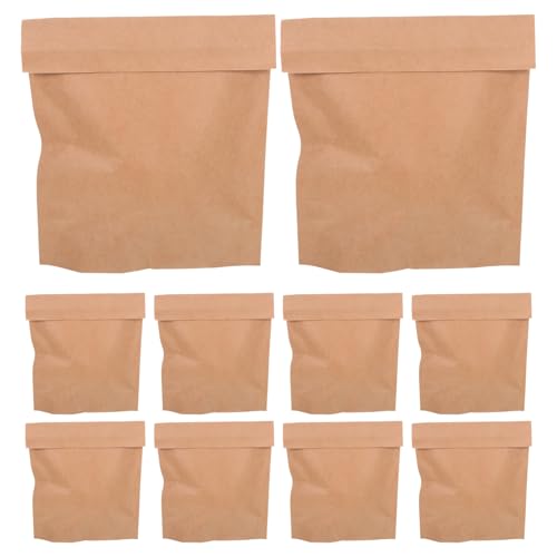 HOMSFOU 10 Stück Selbstklebende Versandumschläge: Kraftpapier-versandtaschen, Kleidungsversandtaschen Für Kleine Unternehmen, Pakettaschen von HOMSFOU