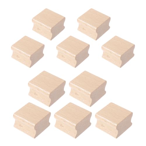HOMSFOU 10 Stück Teiliges Beech Holzstempel Rillen Ergonomisch Geformt für Komfortables DIY Basteln und Scrapbooking Robuste Klötzchen für Präzises Schnitzen und Vielseitige HOMSFOU 10 Stück Teiliges Beech Holzstempel Rillen Ergonomisch Geformt für Komfortables DIY Basteln und Scrapbooking Robuste Klötzchen für Präzises Schnitzen und Vielseitige von HOMSFOU