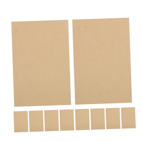 HOMSFOU 10 Stück Teiliges Blanko Carbonless Notizbuch aus Kraftpapier Tragbares Unlinierter Durchschlag Notizblock für Büro Finanzaufzeichnungen und Auftragsverwaltung Langlebig HOMSFOU 10 Stück Teiliges Blanko Carbonless Notizbuch aus Kraftpapier Tragbares Unlinierter Durchschlag Notizblock für Büro Finanzaufzeichnungen und Auftragsverwaltung Langlebig von HOMSFOU