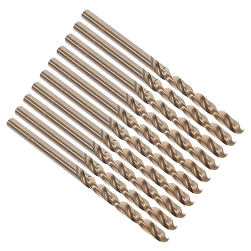 HOMSFOU 10 Stück Teiliges Bohrer Set Stahl Hochgeschwindigkeitsstahl Bohrer für Harte und Gusseisen Präzise und Langlebig für Heimwerker und Bauprojekte HOMSFOU 10 Stück Teiliges Bohrer Set Stahl Hochgeschwindigkeitsstahl Bohrer für Harte und Gusseisen Präzise und Langlebig für Heimwerker und Bauprojekte von HOMSFOU
