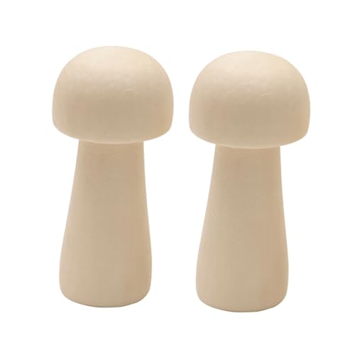 HOMSFOU 10 Stück Teiliges DIY Unbehandelte Holzmodelle zum Bemalen Kreative Holzfiguren für Basteln Handgemachte Holzpuppen Spaßiges Malspielzeug von HOMSFOU