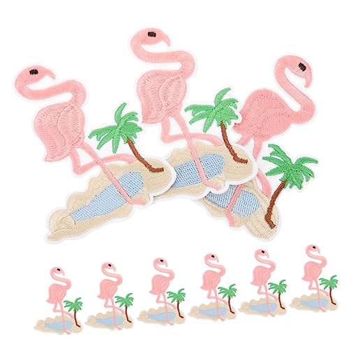 HOMSFOU 10 Stück Teiliges Flamingo Patch Bestickte Applikationen zum Aufnähen für Kleidung Hüte Taschen und Rucksäcke Diy Zubehör für Kreative Projekte HOMSFOU 10 Stück Teiliges Flamingo Patch Bestickte Applikationen zum Aufnähen für Kleidung Hüte Taschen und Rucksäcke Diy Zubehör für Kreative Projekte von HOMSFOU