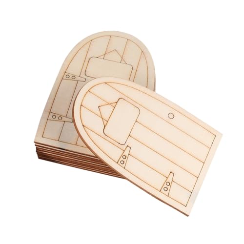 HOMSFOU 10 Stück Teiliges Holz Feentüren Miniatur Dekoration DIY Basteln Weihnachtswichtel Tür Ornament für Garten und Wohnaccessoires HOMSFOU 10 Stück Teiliges Holz Feentüren Miniatur Dekoration DIY Basteln Weihnachtswichtel Tür Ornament für Garten und Wohnaccessoires von HOMSFOU