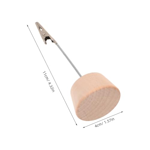 HOMSFOU 10 Stück Teiliges Holz Kartenhalter mit Rundem Sockel Klammern für Tischkarten Fotos und Notizen Stabiler Memo Clip Halter für Büro Hochzeit und Alltag HOMSFOU 10 Stück Teiliges Holz Kartenhalter mit Rundem Sockel Klammern für Tischkarten Fotos und Notizen Stabiler Memo Clip Halter für Büro Hochzeit und Alltag von HOMSFOU