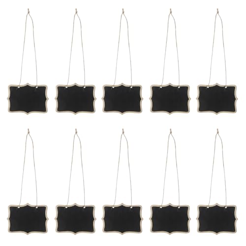 HOMSFOU 10 Stück Teiliges Mini Doppelseitig Beschreibbar mit Aufhängeschnur Wiederverwendbare Kleine Kreidetafeln für Küchen Gartenbeschriftung Party dekoration Vielseitige Message Boards HOMSFOU 10 Stück Teiliges Mini Doppelseitig Beschreibbar mit Aufhängeschnur Wiederverwendbare Kleine Kreidetafeln für Küchen Gartenbeschriftung Party dekoration Vielseitige Message Boards von HOMSFOU
