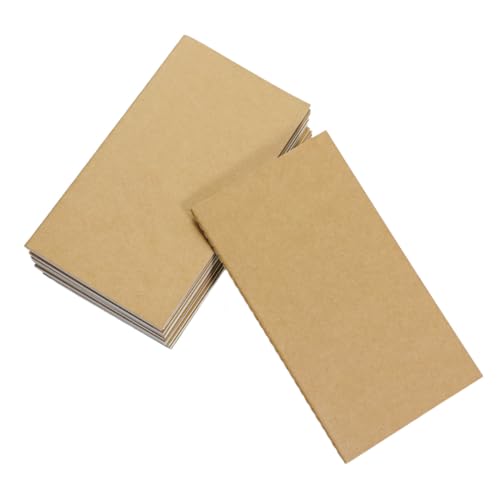HOMSFOU 10 Stück Teiliges Notizblock Kraftpapier Retro Design Blanko Blätter Memo Pad Tagebuch Skizzenbuch für Schule Büro Reisen zum Schreiben Zeichnen HOMSFOU 10 Stück Teiliges Notizblock Kraftpapier Retro Design Blanko Blätter Memo Pad Tagebuch Skizzenbuch für Schule Büro Reisen zum Schreiben Zeichnen von HOMSFOU