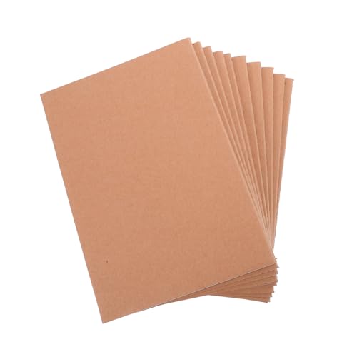 HOMSFOU 10 Stück Teiliges Notizbuch aus Kraftigem Naturpapier Blanko Notizblock für Büro und Schule Dickes Papier für Terminplanung und Notizen von Lehrern und Berufstätigen HOMSFOU 10 Stück Teiliges Notizbuch aus Kraftigem Naturpapier Blanko Notizblock für Büro und Schule Dickes Papier für Terminplanung und Notizen von Lehrern und Berufstätigen von HOMSFOU