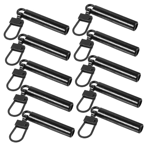HOMSFOU 10 Stück Teiliges Reißverschluss Zipper Reparaturset Abnehmbare Zipper Pulls für Jacken Taschen Koffer Schwarze Reißverschluss Anhänger für Einfache Reparaturen HOMSFOU 10 Stück Teiliges Reißverschluss Zipper Reparaturset Abnehmbare Zipper Pulls für Jacken Taschen Koffer Schwarze Reißverschluss Anhänger für Einfache Reparaturen von HOMSFOU