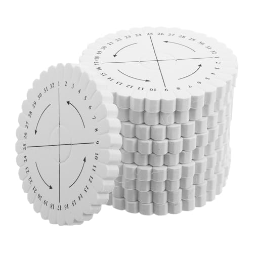 HOMSFOU 10 Stück Teiliges Runde Flechtscheiben DIY Armband Webscheiben für Perlen Schmuckherstellung Anfängerfreundlich Schnelles Innovatives Flechtwerkzeug für Handbestickte Fäden HOMSFOU 10 Stück Teiliges Runde Flechtscheiben DIY Armband Webscheiben für Perlen Schmuckherstellung Anfängerfreundlich Schnelles Innovatives Flechtwerkzeug für Handbestickte Fäden von HOMSFOU