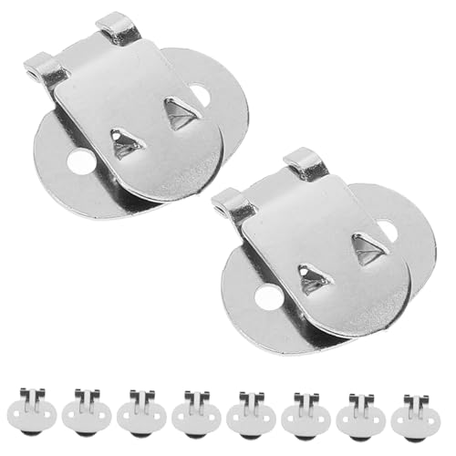 HOMSFOU 10 Stück Teiliges Schuhclips Flach Glatte Oberfläche Stabile Schuhbeschläge zum Basteln DIY Zubehör für Flache Schuhe Sichere Dekoration von HOMSFOU