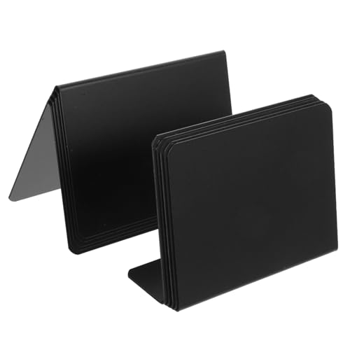 HOMSFOU 10 Stück Tischnummernschild Stichworte Tafelzeichen Beschreibbarer Sitzständer Büfett Zeichenbrett Markierungen Stand Leeres Zeichen Für Hochzeit Mit Familie Schwarz Acryl HOMSFOU 10 Stück Tischnummernschild Stichworte Tafelzeichen Beschreibbarer Sitzständer Büfett Zeichenbrett Markierungen Stand Leeres Zeichen Für Hochzeit Mit Familie Schwarz Acryl von HOMSFOU