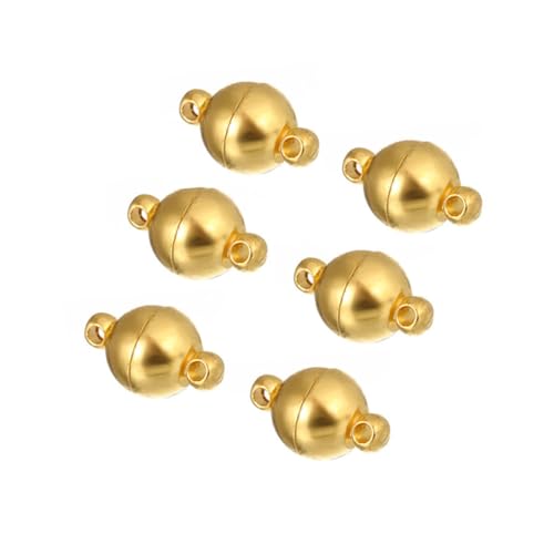 HOMSFOU 10 Stück Zubehör Und Zubehör Schnallen Magnetverschluss Verschluss Für Schmuck Magnetische Verbindungsstücke Für Armband Stecker Für Schmuckverschlüsse Schmuckverschlusshaken von HOMSFOU