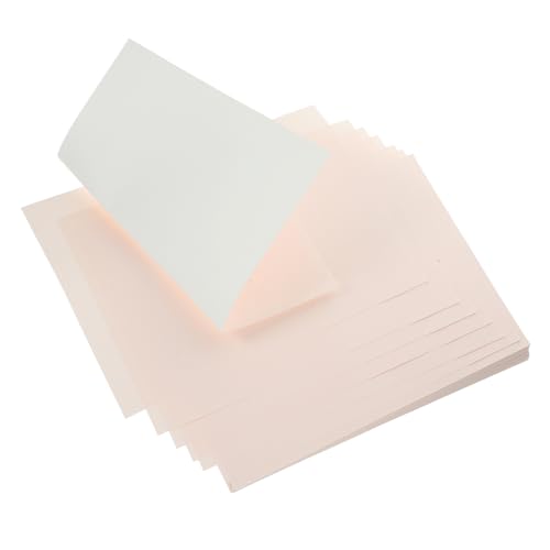 HOMSFOU 100 Blätter Wärmeübertragungspapier A4-sublimationspapier Sublimationsmaterialien Hitze Bedruckbares Sublimationspapier Druckpapier A4 Sublimationstransferpapiere Rosa von HOMSFOU