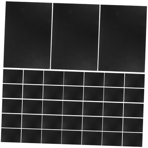 HOMSFOU 100 Blatt A4 -Druckpapier Sammelalbum Drucken druckbar Zeichnung leer dünn groß Scrapbooking -Papier DIY Bastelpapier Papierhandwerk Papierdruck Doppelseitiges Papier Schwarz HOMSFOU 100 Blatt A4 -Druckpapier Sammelalbum Drucken druckbar Zeichnung leer dünn groß Scrapbooking -Papier DIY Bastelpapier Papierhandwerk Papierdruck Doppelseitiges Papier Schwarz von HOMSFOU