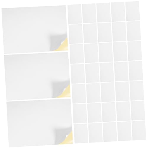 HOMSFOU 100 Blatt A4 Selbstklebendes Druckpapier Adressetiketten Bedruckbare Etikettenaufkleber Drucketiketten Aufkleber Aufkleber Papieretiketten Selbstklebend Blanko Selbstklebend HOMSFOU 100 Blatt A4 Selbstklebendes Druckpapier Adressetiketten Bedruckbare Etikettenaufkleber Drucketiketten Aufkleber Aufkleber Papieretiketten Selbstklebend Blanko Selbstklebend von HOMSFOU