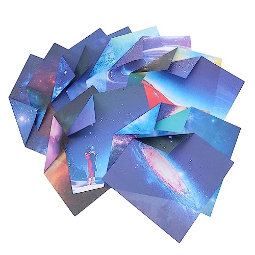 HOMSFOU 100 Blatt Doppelseitiges Origami Papier Bastelpapier für Diy Projekte Scrapbooking und Handarbeiten für Erwachsene Vielseitig Einsetzbar HOMSFOU 100 Blatt Doppelseitiges Origami Papier Bastelpapier für Diy Projekte Scrapbooking und Handarbeiten für Erwachsene Vielseitig Einsetzbar von HOMSFOU