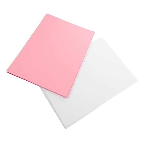 HOMSFOU 100 Blatt Farbkopierpapier Malerei Zeichenpapier Zeichnung Ultra Scrapbook-Papierblöcke farbig exquisites Origami-Papier zartes Malpapier faltbares Papierornament HOMSFOU 100 Blatt Farbkopierpapier Malerei Zeichenpapier Zeichnung Ultra Scrapbook-Papierblöcke farbig exquisites Origami-Papier zartes Malpapier faltbares Papierornament von HOMSFOU