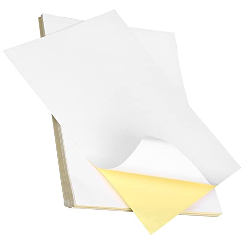 HOMSFOU 100 Blatt Matte Sticker Papier Selbstklebend Hochwertiges Klebeetiketten Papier Für Tintenstrahldrucker DIY Basteln Party Dekoration Schule HOMSFOU 100 Blatt Matte Sticker Papier Selbstklebend Hochwertiges Klebeetiketten Papier Für Tintenstrahldrucker DIY Basteln Party Dekoration Schule von HOMSFOU