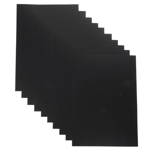 HOMSFOU 100 Blatt Schwarzes Dickes Kartonpapier Stabile Kartonbögen zum Zeichnen Malen Basteln Geeignet für Skizzenpapier Marker Buntstifte Leichte Flexible und Faltbarkeit HOMSFOU 100 Blatt Schwarzes Dickes Kartonpapier Stabile Kartonbögen zum Zeichnen Malen Basteln Geeignet für Skizzenpapier Marker Buntstifte Leichte Flexible und Faltbarkeit von HOMSFOU