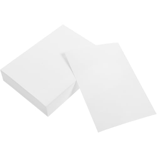 HOMSFOU 100 Blatt Selbstklebendes Fotopapier Hochglänzende Druckblätter für Tintenstrahldrucker für Fotokarten und Persönliche Aufkleber Schnelles Trocknen und Professionelle Ergebnisse von HOMSFOU