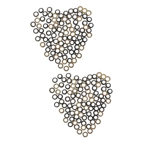 HOMSFOU 100 Sätze Teiliges Doppelseitige Ösen mit Innendurchmesser Metallösen für Stoffe Taschen Kleidung und Diy Projekte Robust und Langlebig für Bastler HOMSFOU 100 Sätze Teiliges Doppelseitige Ösen mit Innendurchmesser Metallösen für Stoffe Taschen Kleidung und Diy Projekte Robust und Langlebig für Bastler von HOMSFOU
