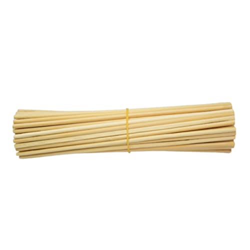 HOMSFOU 100 Stück Bambusstabhandwerksmaterialien Bunt Dübelstockhandwerk Jumbo-sticks Stöcke Eisstiele Zum Basteln Farbiger Stab Bastelstäbchen Masse Bastelstangen Mini-bastelstäbe Hölzern von HOMSFOU
