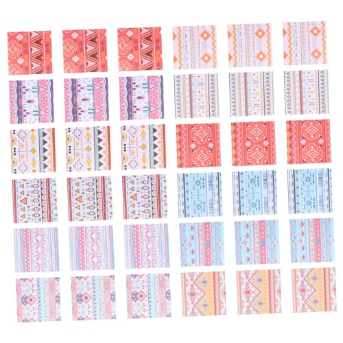 HOMSFOU 100 Stück Bohemian Style Origami Papier für Doppelseitige Bunte Bastelmaterialien für Diy Projekte und Schulaktivitäten für Kreative Gestaltung und HOMSFOU 100 Stück Bohemian Style Origami Papier für Doppelseitige Bunte Bastelmaterialien für Diy Projekte und Schulaktivitäten für Kreative Gestaltung und von HOMSFOU