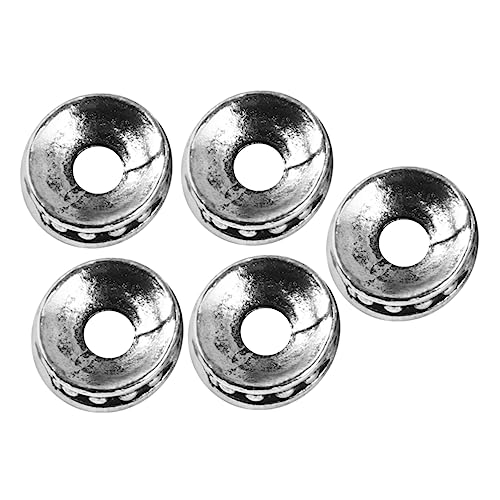 HOMSFOU 100 Stück Diy Metallperlen Abstandshalter Schmuck Zubehör für Kreative und Armbänder für Damen und Herren von HOMSFOU