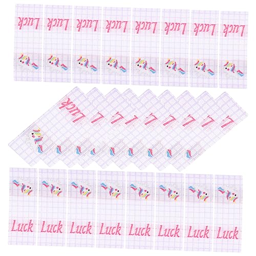 HOMSFOU 100 Stück Einhorntuch Kleidungsetikett Namensetiketten Handwerk-tag Kindertagesstätte Für Schuhetikett Etikettendekor Hutetikett Selber Machen Violet Stoff HOMSFOU 100 Stück Einhorntuch Kleidungsetikett Namensetiketten Handwerk-tag Kindertagesstätte Für Schuhetikett Etikettendekor Hutetikett Selber Machen Violet Stoff von HOMSFOU