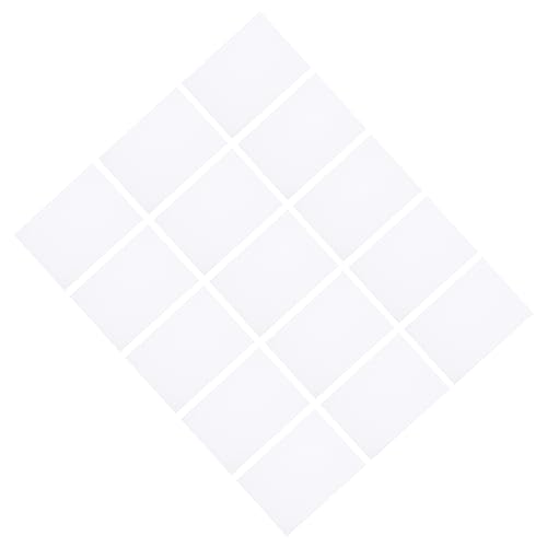 HOMSFOU 100 Stück Faltpapier Weiße Kartonpapier für Diy Origami Bastelprojekte Malen und Scrapbooking Stabil und Vielseitig Einsetzbar von HOMSFOU