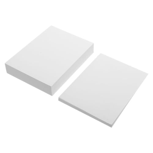 HOMSFOU 100 Stück Fotodruckerpapier druckpapier fotopapier Fotografisches Druckerpapier Bildpapier für Drucker Bilddruckerpapier Weiß von HOMSFOU